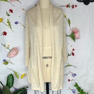 Anthropologie Cream Cardigan